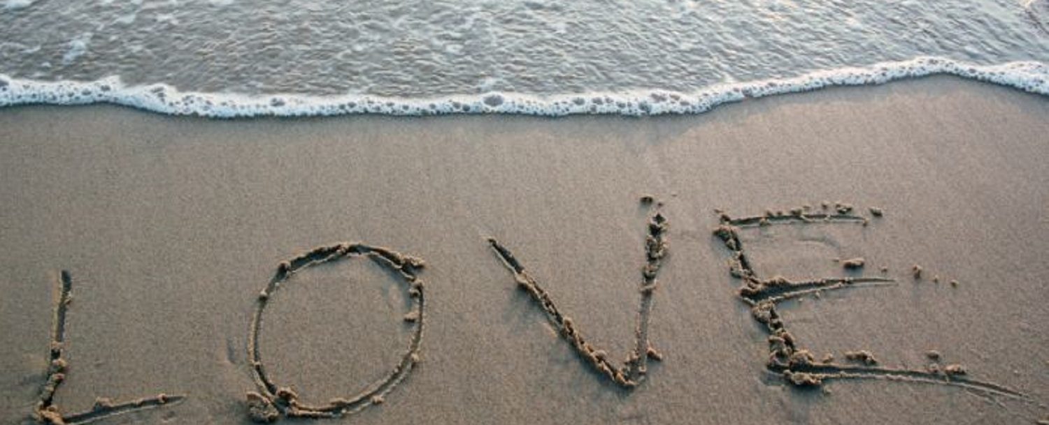 Love in the sand