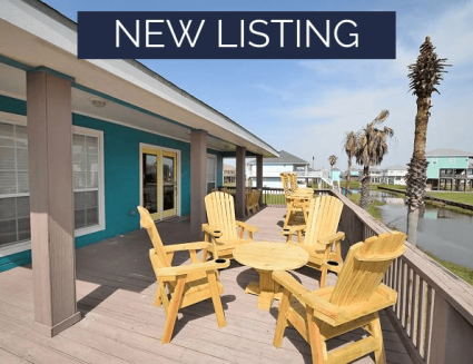 Windsical Escape Deck With Yellow Chairs And Canal View With New Listing Banner