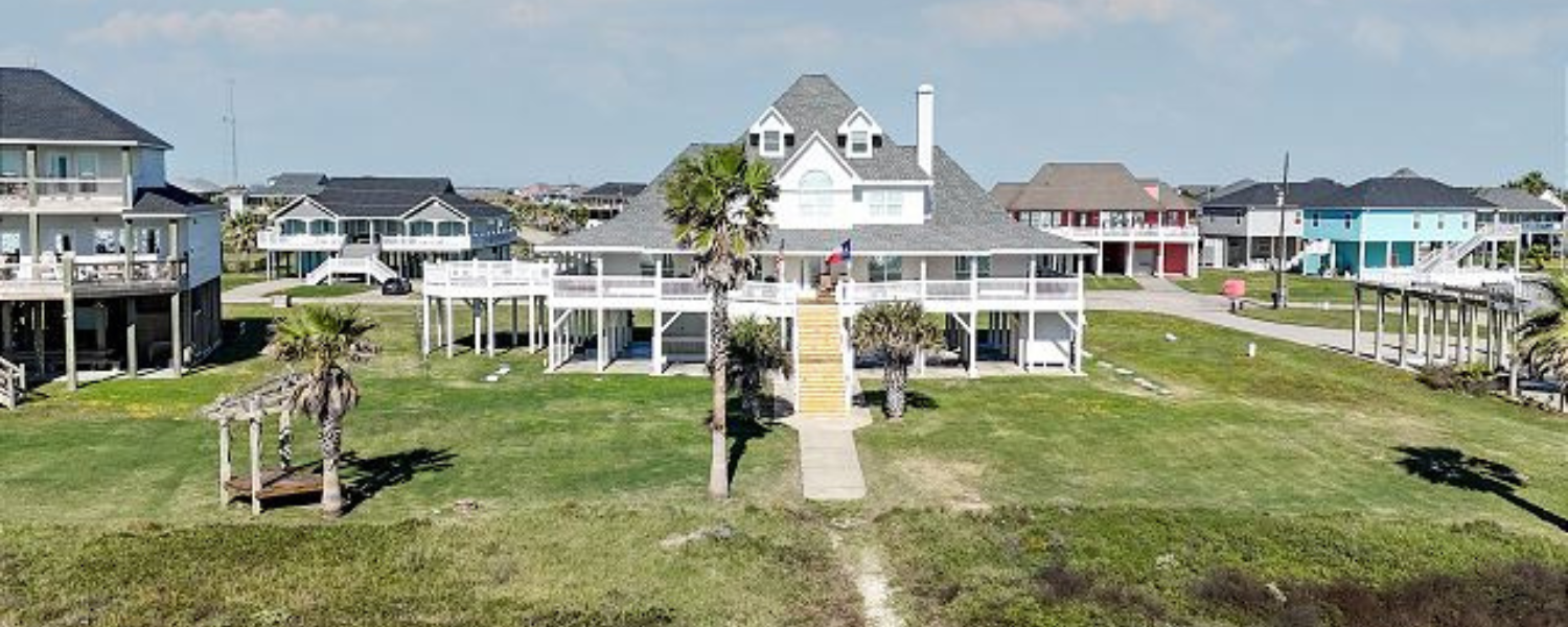 large Texas beach house