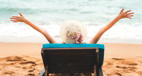 women on beach, book direct with swedes real estate
