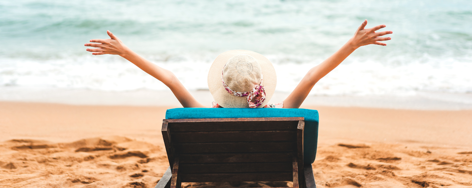 women on beach, book direct with swedes real estate